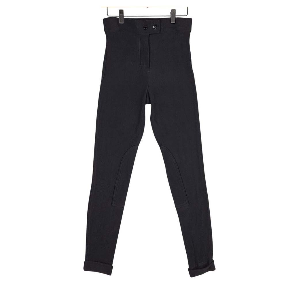 AMERICAN APPAREL RIDING PANT – BLACK – WOMEN’S SIZE SMALL – STRETCH COMFORT